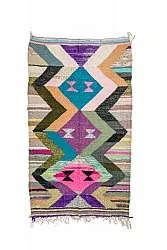 Tappeto Berberi Dal Marocco Boucherouite 145 x 260 cm