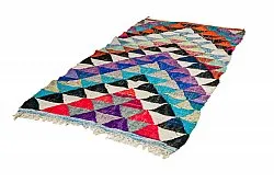 Tappeto Berberi Dal Marocco Boucherouite 130 x 250 cm
