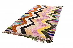 Tappeto Berberi Dal Marocco Boucherouite 145 x 290 cm