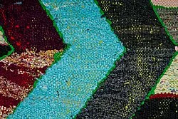 Tappeto Berberi Dal Marocco Boucherouite 115 x 215 cm