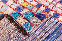 Tappeto Berberi Dal Marocco Boucherouite 195 x 130 cm