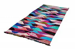 Tappeto Berberi Dal Marocco Boucherouite 125 x 260 cm