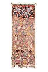 Tappeto Berberi Dal Marocco Boucherouite 255 x 100 cm