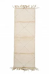 Tappeto Kilim In Stile Berbero Del Marocco Beni Ourain 290 x 90 cm
