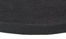 Tappeto rotondo (sisal) - Agave (nero)