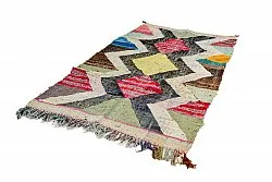 Tappeto Berberi Dal Marocco Boucherouite 135 x 230 cm
