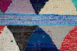 Tappeto Berberi Dal Marocco Boucherouite 135 x 265 cm