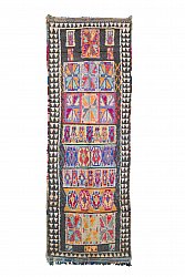Tappeto Berberi Dal Marocco Boucherouite 310 x 105 cm