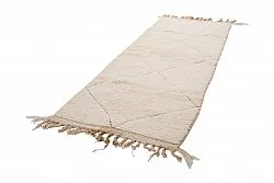 Tappeto Kilim In Stile Berbero Del Marocco Beni Ourain 290 x 90 cm