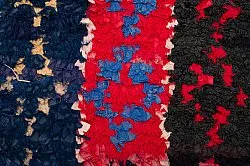 Tappeto Berberi Dal Marocco Boucherouite 135 x 205 cm