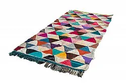 Tappeto Berberi Dal Marocco Boucherouite 130 x 280 cm