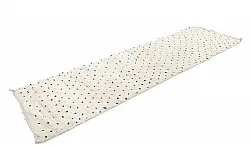 Tappeto Kilim In Stile Berbero Del Marocco Beni Ourain 325 x 90 cm