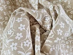 Tende - Cortina di cotone Sari (sand)