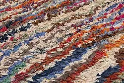 Tappeto Berberi Dal Marocco Boucherouite 195 x 150 cm