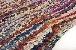 Tappeto Berberi Dal Marocco Boucherouite 195 x 150 cm