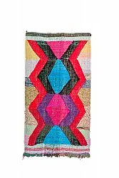 Tappeto Berberi Dal Marocco Boucherouite 125 x 235 cm