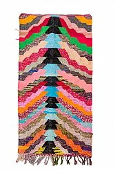Tappeto Berberi Dal Marocco Boucherouite 125 x 250 cm
