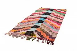 Tappeto Berberi Dal Marocco Boucherouite 125 x 250 cm