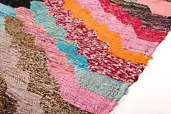 Tappeto Berberi Dal Marocco Boucherouite 125 x 250 cm