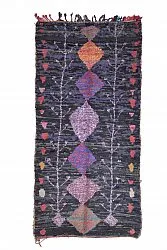 Tappeto Berberi Dal Marocco Boucherouite 285 x 135 cm