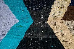 Tappeto Berberi Dal Marocco Boucherouite 155 x 250 cm