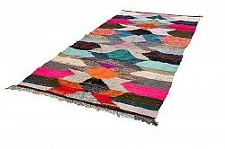 Tappeto Berberi Dal Marocco Boucherouite 145 x 295 cm