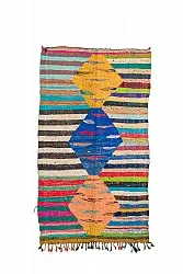 Tappeto Berberi Dal Marocco Boucherouite 135 x 230 cm