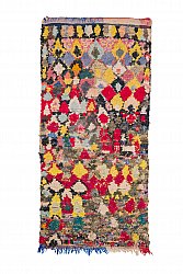 Tappeto Berberi Dal Marocco Boucherouite 250 x 115 cm