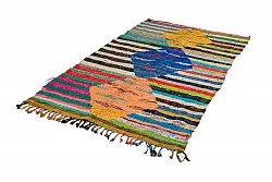 Tappeto Berberi Dal Marocco Boucherouite 135 x 230 cm