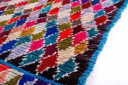 Tappeto Berberi Dal Marocco Boucherouite 225 x 105 cm