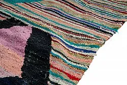 Tappeto Berberi Dal Marocco Boucherouite 140 x 255 cm