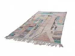 Tappeto Kilim In Stile Berbero Del Marocco Azilal 260 x 160 cm