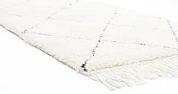 Tappeto Kilim In Stile Berbero Del Marocco Beni Ourain 270 x 85 cm