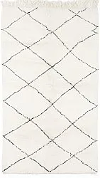 Tappeto Kilim In Stile Berbero Del Marocco Beni Ourain 260 x 150 cm