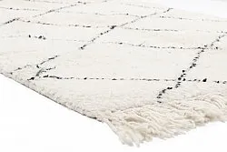 Tappeto Kilim In Stile Berbero Del Marocco Beni Ourain 260 x 150 cm