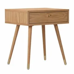 Comodino - Prime (quercia/ottone)