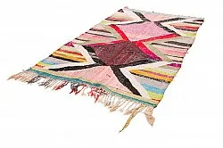 Tappeto Berberi Dal Marocco Boucherouite 135 x 245 cm