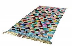 Tappeto Berberi Dal Marocco Boucherouite 125 x 255 cm