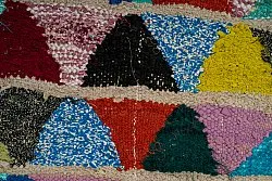 Tappeto Berberi Dal Marocco Boucherouite 125 x 255 cm