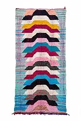 Tappeto Berberi Dal Marocco Boucherouite 150 x 310 cm