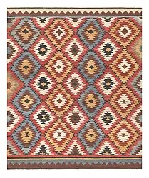 Tappeto Orientale - Hazara Kelim Hand Woven - 247 x 288 cm