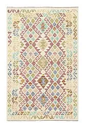 Tappeto Orientale - Vegi Kelim Hand Woven - 99 x 155 cm