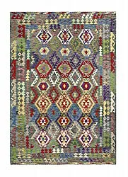 Tappeto Orientale - Vegi Kelim Hand Woven - 199 x 290 cm