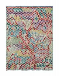 Tappeto Orientale - Vegi Kelim Hand Woven - 211 x 288 cm