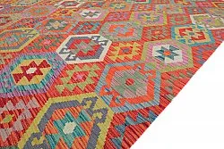 Tappeto Orientale - Vegi Kelim Hand Woven - 203 x 296 cm