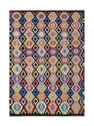 Tappeto Orientale - Vegi Kelim Hand Woven - 204 x 294 cm