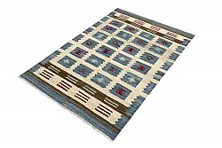 Tappeto Orientale - Vegi Kelim Hand Woven - 100 x 148 cm