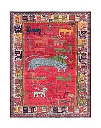 Tappeto Orientale - Tribal Hand Knotted - 148 x 199 cm