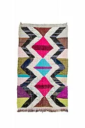 Tappeto Berberi Dal Marocco Boucherouite 135 x 230 cm