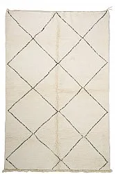 Tappeto Kilim In Stile Berbero Del Marocco Beni Ourain 195 x 295 cm
